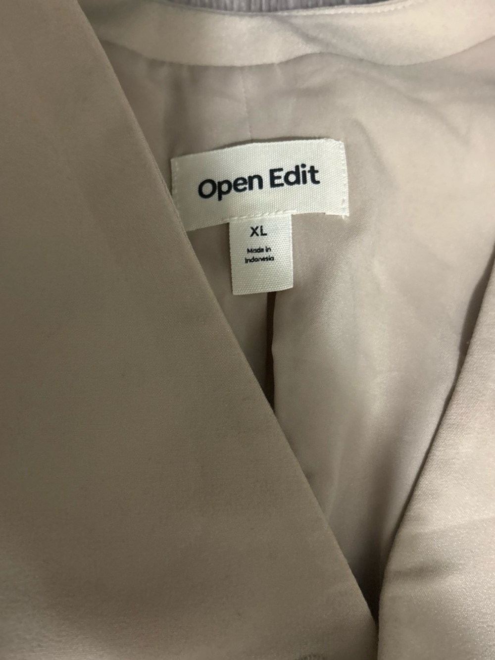 Open Edit Women's Blush Pink Blazer - Tailored Suit Jacket